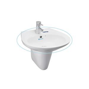 Chậu lavabo treo tường Thiên Thanh LT04LLT