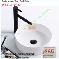 Chậu lavabo tròn đặt bàn KAG-LB102