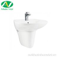 Chậu lavabo/chân chậu Viglacera V39 treo tường