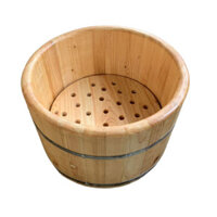 Chậu ngâm mông gỗ Hinoki Nhật