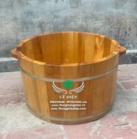 Chậu ngâm mông gỗ pơ mu