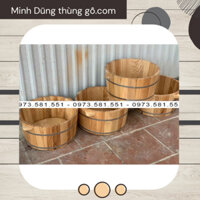 Chậu Ngâm Mông⚡ ƯU ĐÃI KHỦNG   ⚡  Chậu ngâm mông gỗ sồi có tác dụng rất tốt cho sức khỏe đặc biệt là phụ nữ
