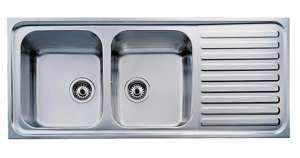 Chậu nhà bếp 2 hố 1 bàn Fagor OKP 2B1D