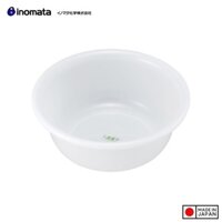 Chậu Nhựa Tròn Cao Cấp Inomata 2,9 Lít -  Hàng Nội Địa Nhật Bản - Trắng