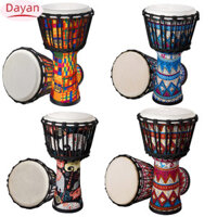 Châu Phi Djembe Trống Bộ gõ Trống tay Vòng tròn Nhạc cụ Tiêu chuẩn 8 '' Bộ gõ Djembe Trống tay Da cừu Châu Phi Trống chuyên nghiệp cho đồ dùng dự tiệc tại nhà