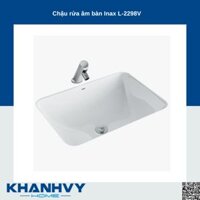 Chậu rửa âm bàn Inax L-2298V