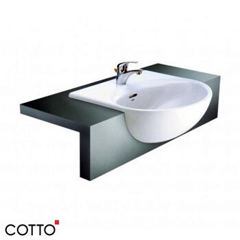 Chậu rửa bán âm bàn Cotto C021