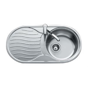 Chậu rửa bát 1 hố bàn Teka DR-80 1B.1D (DR801B.1D)