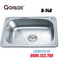 Chậu rửa bát 1 hố Inox 304 Gorlde B-140