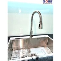 Chậu rửa bát 1 hố, inox 304 Boss