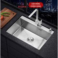 Chậu rửa bát 1 hố to inox đúc bồn rửa chén inox 1 hộc korea 4045 6045 6845 7545 8245 5040