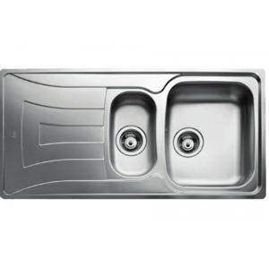 Chậu rửa bát 2 hố bàn Teka UNIVERSO 1½B 1D