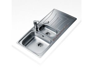 Chậu rửa bát 2 hố bàn Teka UNIVERSO 1½B 1D