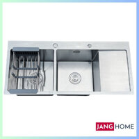 Chậu rửa bát 2 hố cân có bàn Inox 304 SKL-A10045