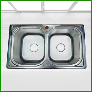 Chậu rửa bát 2 hố cân Gorlde B210 (B-210)