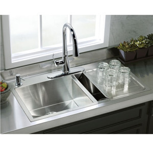 Chậu rửa bát 2 hố cân Kohler K-3581T-2FD-NA