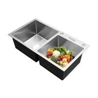 Chậu rửa bát 2 hố cân Rapido RS-7843-2UW (780x430x230mm)