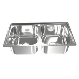 Chậu rửa bát 2 hố cân Tân Á RE 320