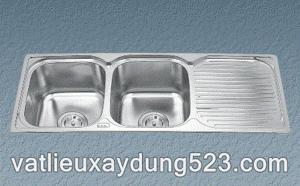 Chậu rửa bát 2 hố có bàn Gorlde GD5525 (GD-5525)