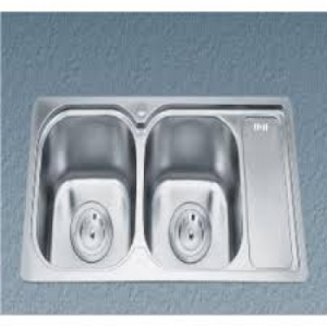 Chậu rửa bát 2 hố có bàn Gorlde GD5505 (GD-5505)