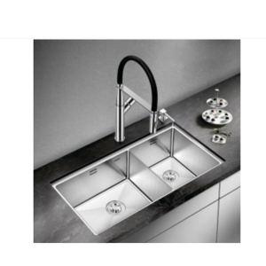 Chậu rửa bát 2 hố Geler GL Eco-8045