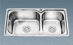 Chậu rửa bát 2 hố Gorlde GD5416 (GD-5416)