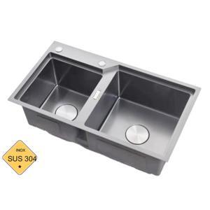 Chậu rửa bát 2 hố Inox CRB 8203
