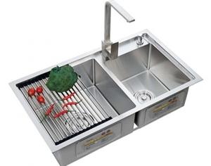 Chậu rửa bát 2 hố lệch Royal ST8248