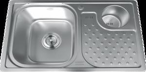 Chậu rửa bát 2 hố liền Gorlde GD025 (GD-025)