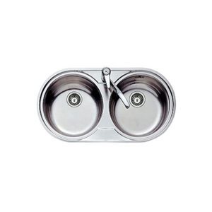 Chậu rửa bát 2 hố Teka DR-80.2B (DR80.2B)