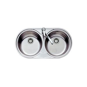 Chậu rửa bát 2 hố Teka DR-80.2B (DR80.2B)