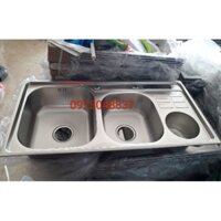 Chậu rửa bát 3 hố giá rẻ Korea