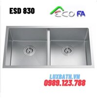 Chậu rửa bát âm bàn đá Ecofa ESD 830