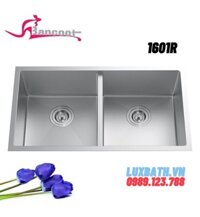 Chậu rửa bát âm bàn đá Inox 304 2 hố cân Bancoot 1601R