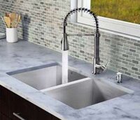 Chậu rửa bát âm bàn đá KELAS KA-8345