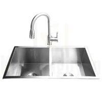 Chậu rửa bát âm bàn đá handmade đúc phủ Nano cao cấp Kagol HNB8245C