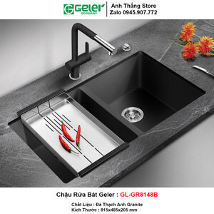 Chậu rửa bát đá Geler GL- GR 8148B