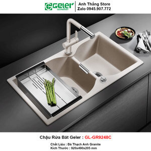 Chậu rửa bát đá Geler GL- GR 9248C