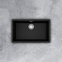 Chậu rửa bát đá màu đen Malloca ZEN K-13040