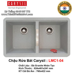 Chậu rửa bát đá nhân tạo Carysil LMC1-04