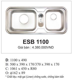 Chậu rửa bát Ecofa ESB 1100