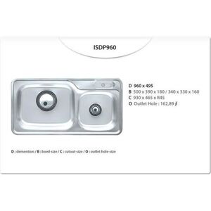 Chậu rửa bát Ecofa ESD-960P