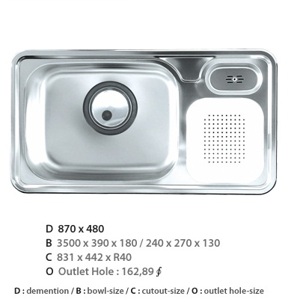 Chậu rửa bát Ecofa NESD 870