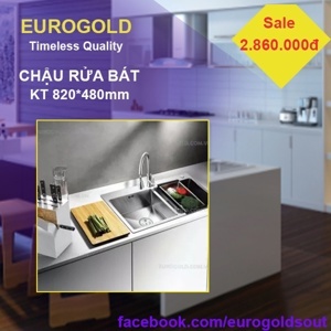 Chậu rửa bát Eurogold EUP18246