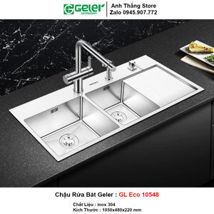 Chậu rửa bát Geler GL Eco-10548