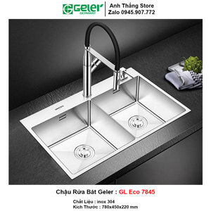 Chậu rửa bát Geler GL Eco-7845