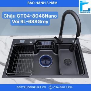Chậu rửa bát Gento GT04-8048 Nano