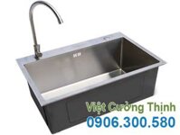Chậu Rửa Bát Gia Đình Inox 1 Ngăn CR-102