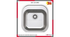Chậu rửa bát Hafele Claudius HS-SS4648 567.23.083