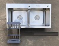 Chậu rửa bát handmade đúc Inox cao cấp Kagol  H7843 Can New